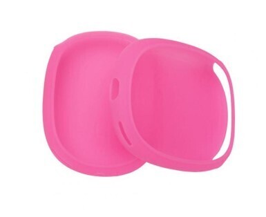 Kryty na slúchadlá Apple AirPods Max - Svietivé ružové, silikónové