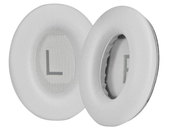 Náhradné náušníky pre slúchadlá Bose QuietComfort 45 - Biele, kožené