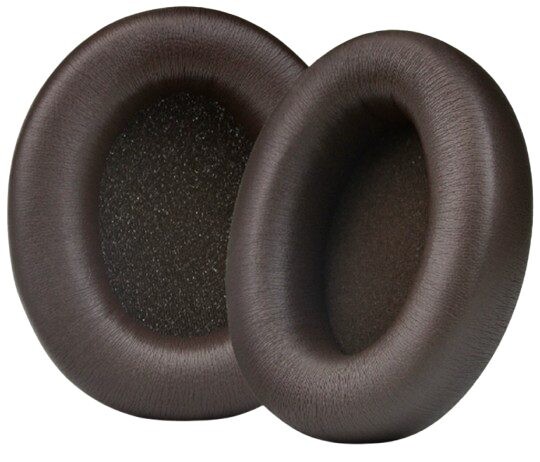 Náhradné náušníky pre slúchadlá Beats Studio Pro - Hnedé, kožené