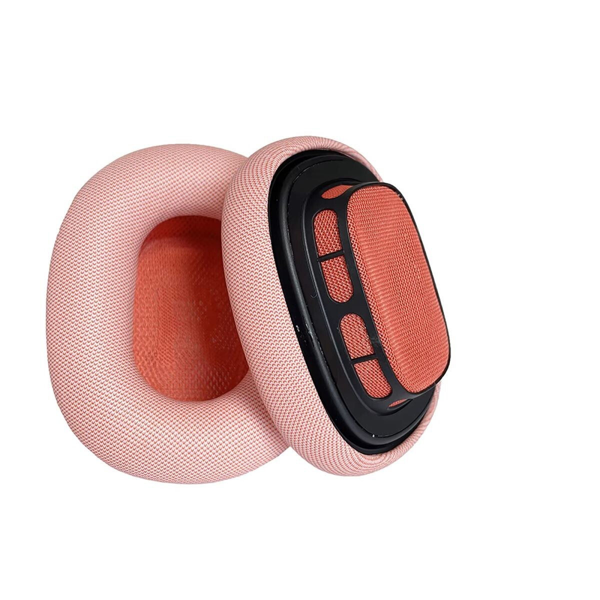 Náhradné náušníky pre slúchadlá Apple AirPods Max - ružové, kožené