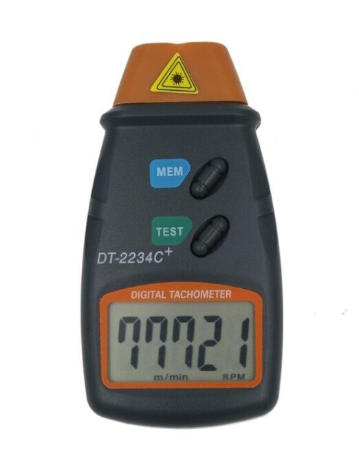 Digitálny laserový tachometer - Merač otáčok