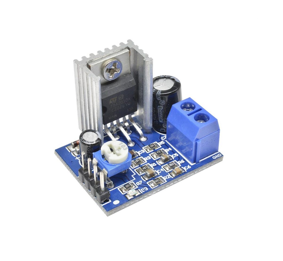 Mono audio zosilňovač TDA2030A - 18W