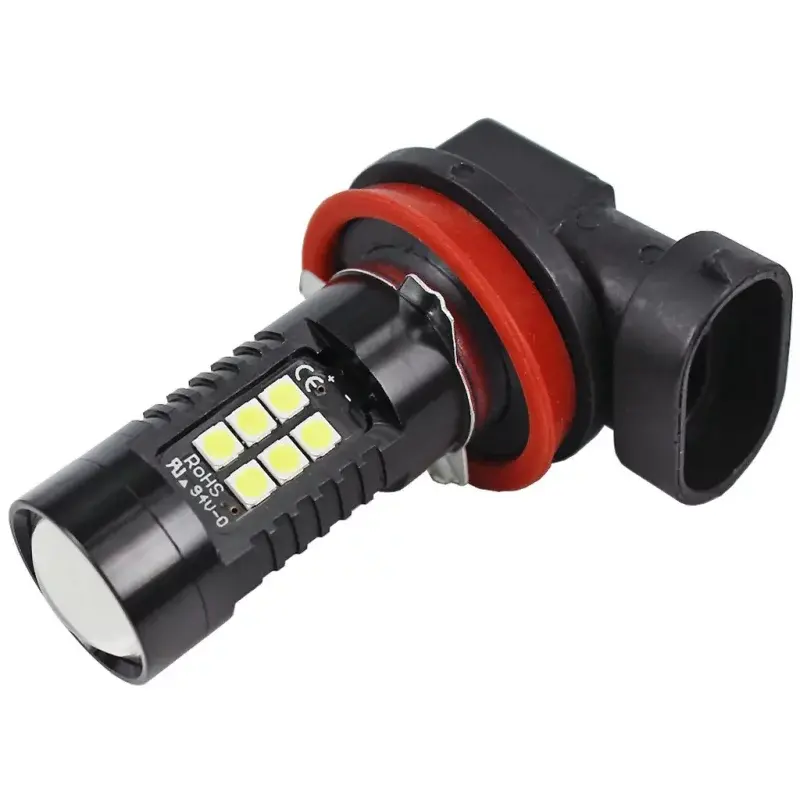 H11, 21x 3030 SMD LED - Biela