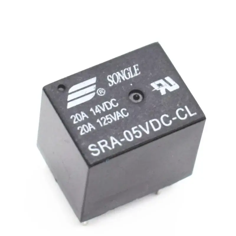 Relé SRA-05VDC-CL, 5V DC / 14V DC 20A