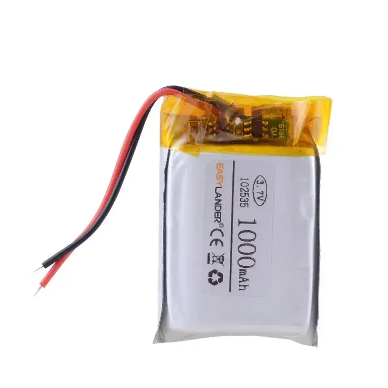 Li-Pol batéria 1000mAh, 3.7V, 102535
