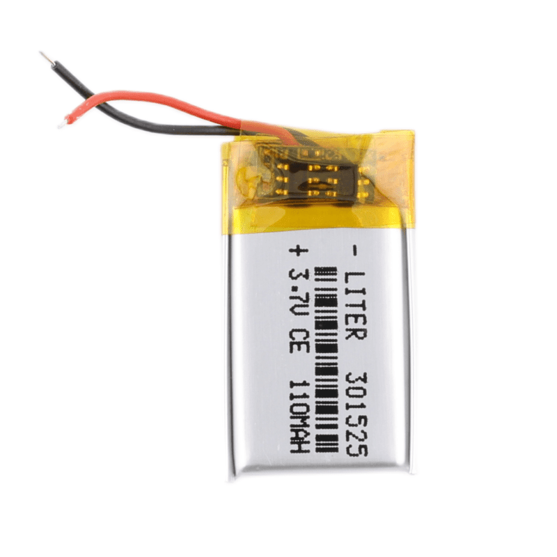 Li-Pol batéria 110mAh, 3.7V, 301525