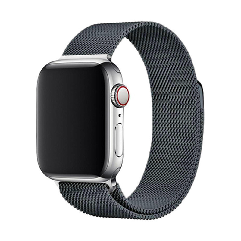 Marvelli - Elegantný remienok na Apple Watch v milánskom štýle - Vesmírne šedý Veľkosť: 38/40/41/42mm, Farba: Vesmírne-šedá