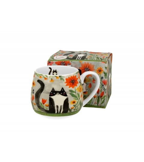DUO - Hrnček 430ml Cat World, porcelánový