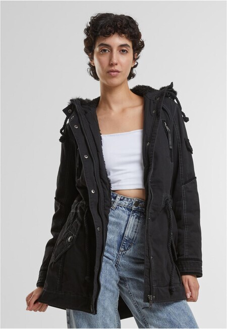 Brandit Women Emma Winterparka black - S