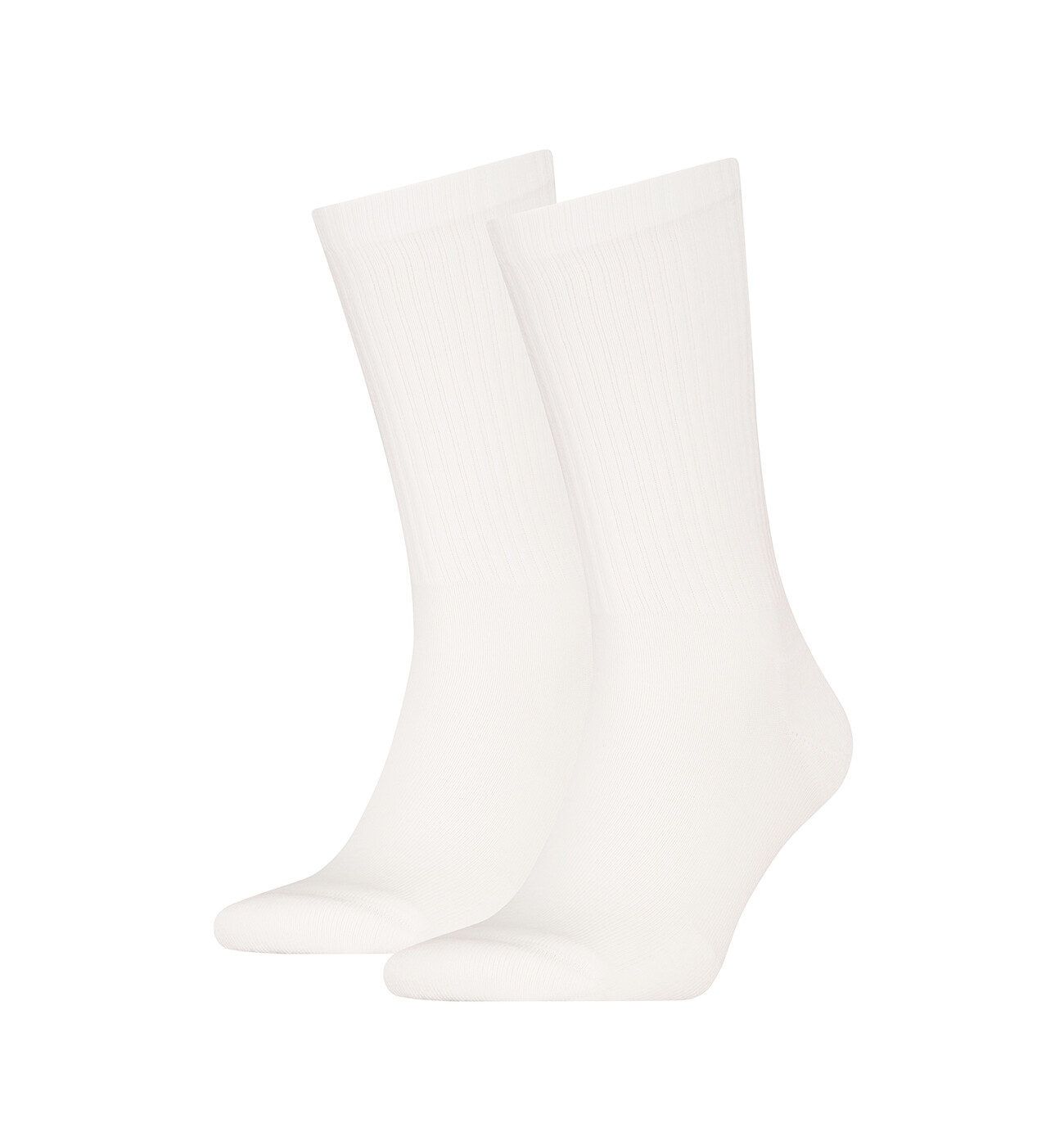 CALVIN KLEIN - CK jeans back logo white pánske ponožky