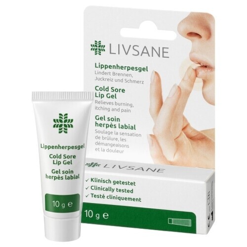 LIVSANE Gél na pery proti oparom 10 g