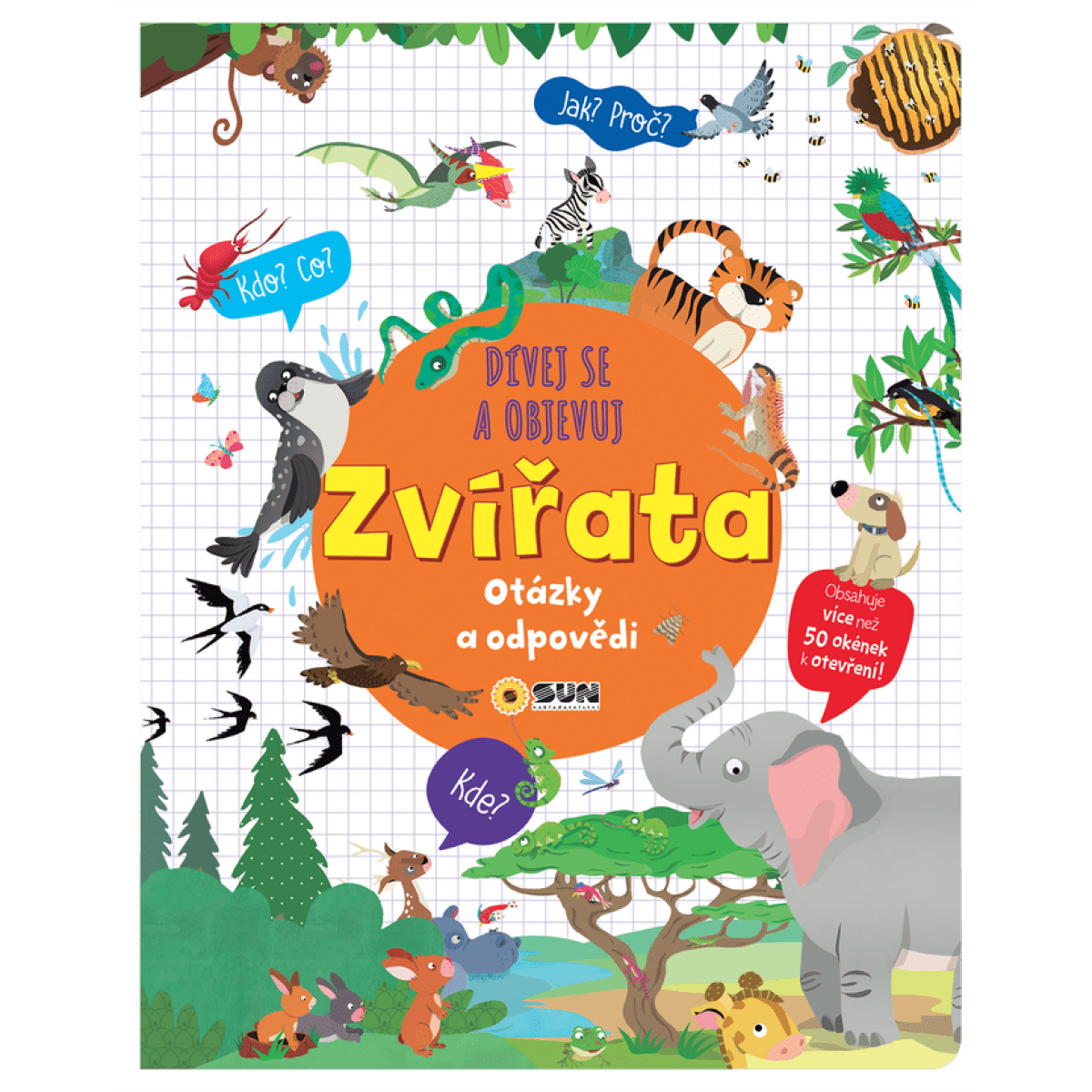 Pozeraj sa a objavuj Zvieratá otázky a odpovede