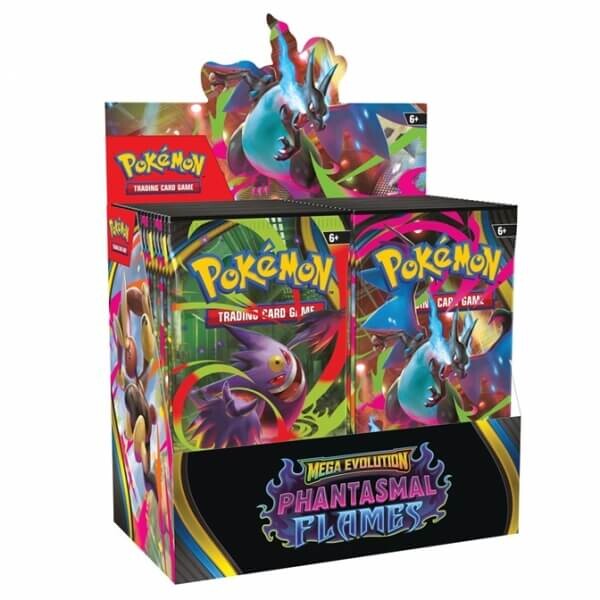 Nintendo Pokémon Mega Evolution Phantasmal Flames Booster Box