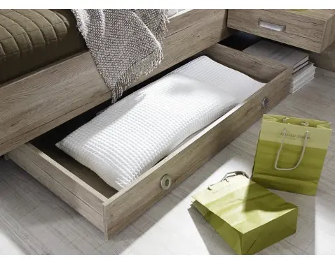 Úložná zásuvka pod posteľ Gandra, dub san remo%