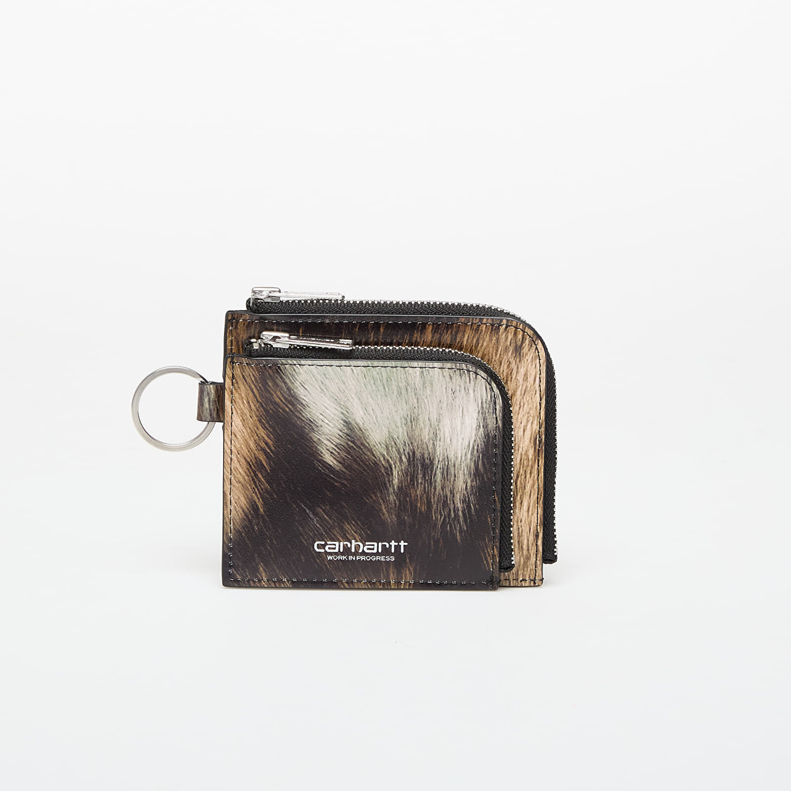 Peňaženka Carhartt WIP Double Vegas Zip Wallet Wild Dog/ Silver Universal