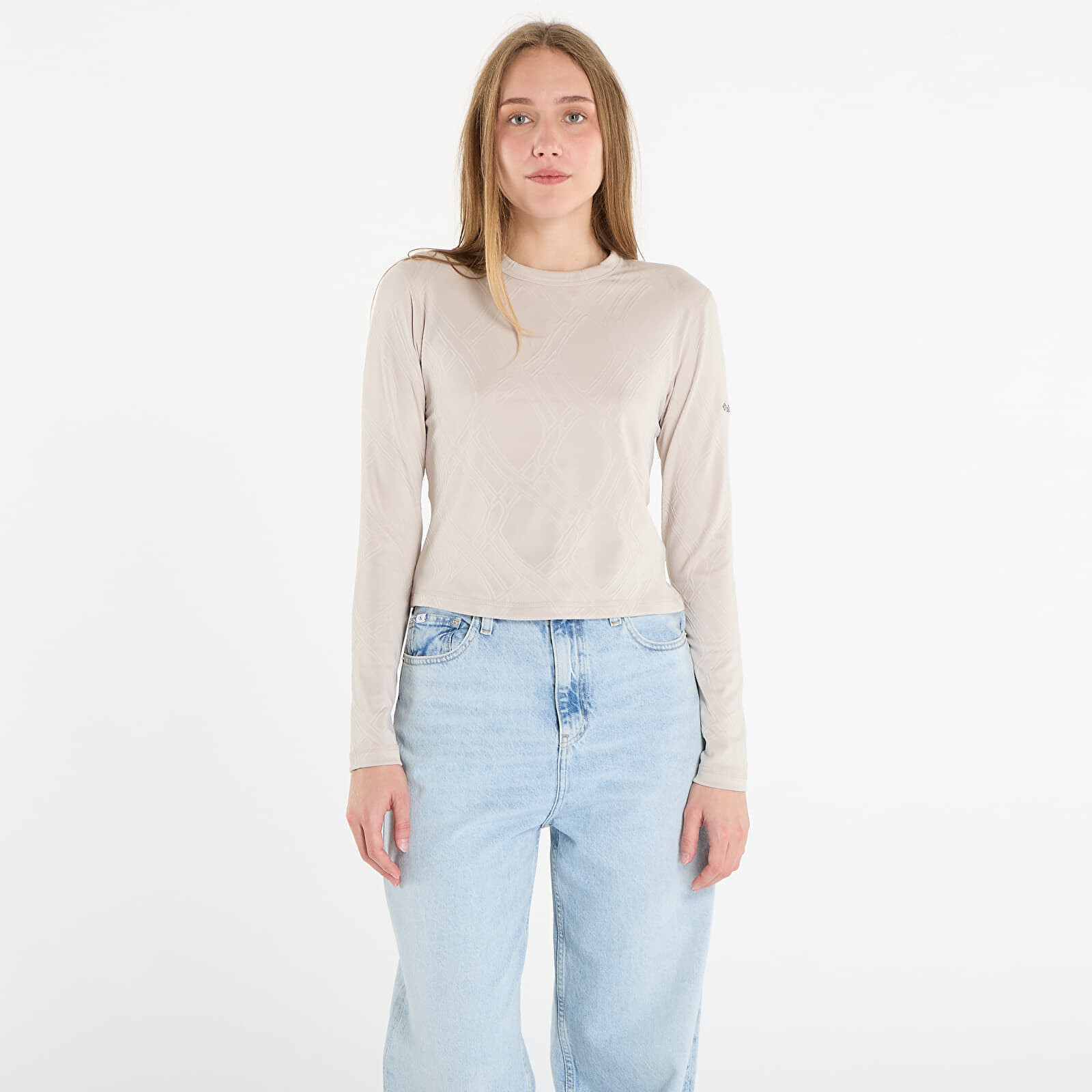 Mikina Columbia Granite Point™ LS Crew Dark Stone XS