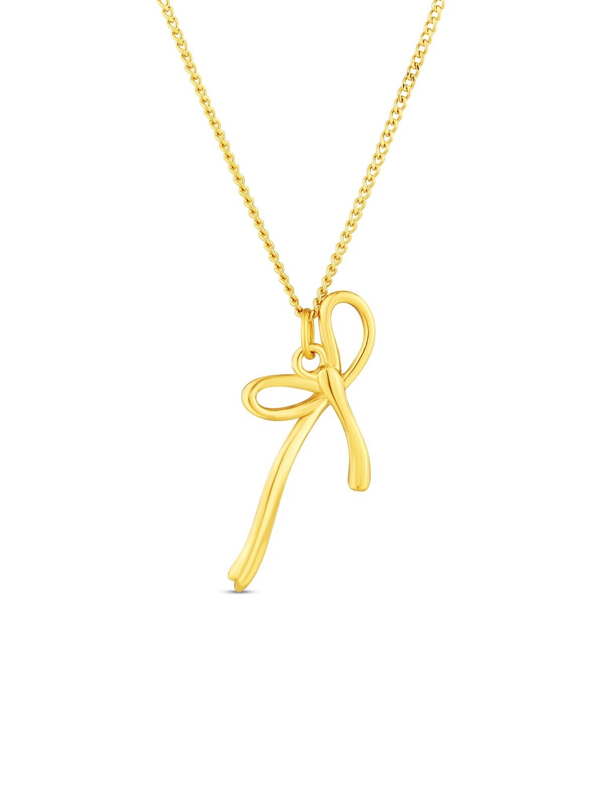 Zlatý náhrdelník Stellara s mašličkou