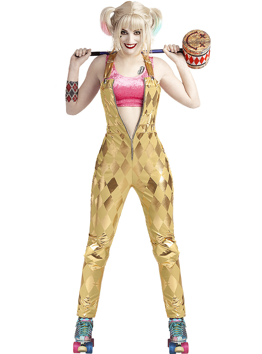 HeliumKing Dámsky kostým Harley Quinn - Vtáky noci Veľkosť - dospelý: M