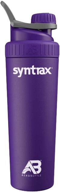 Syntrax fľaša aerobottle nerezová 900 ml - fialová