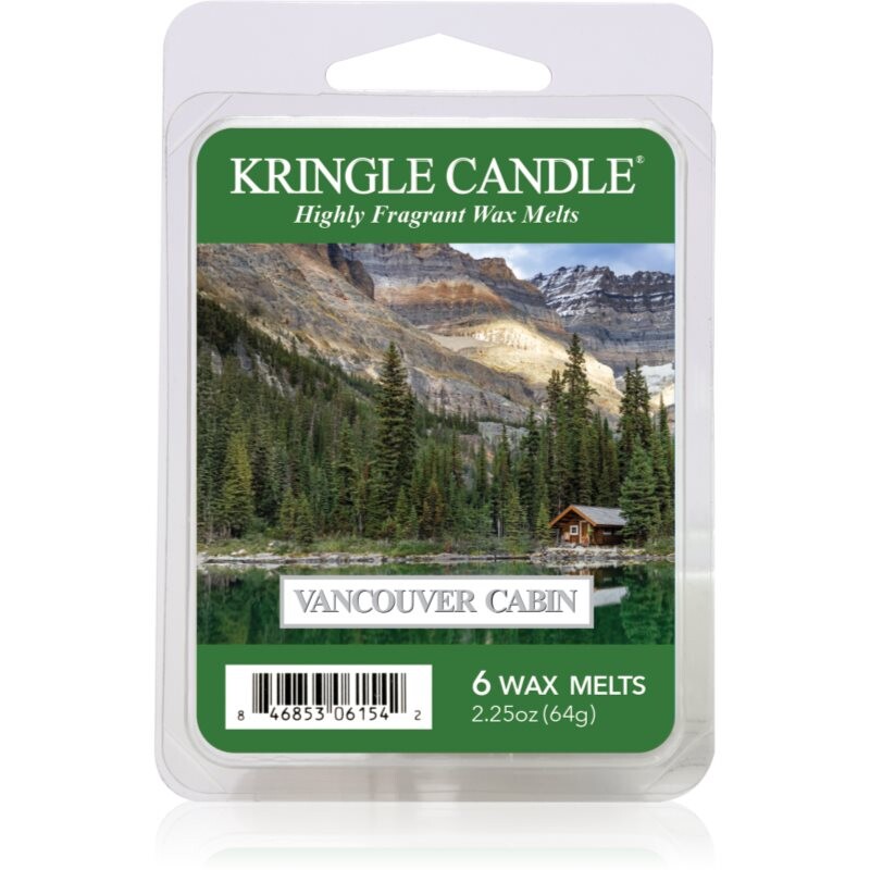 Kringle Candle Vancouver Cabin 6 Wax Melts vonná sviečka 64 g