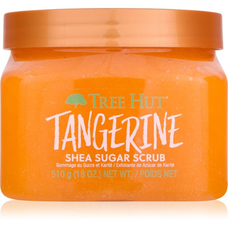 Tree Hut Shea Sugar Scrub Tangerine cukrový peeling s bambuckým maslom 510 g