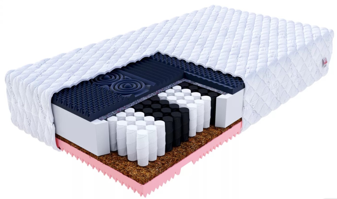 FDM Taštičkový matrac GINASO Max Premium Jersey | 140 x 200 cm