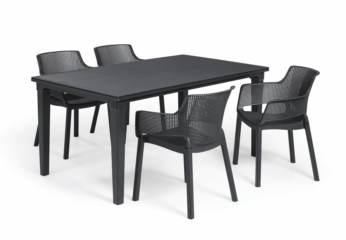 Elvisia Záhradný set CALLAN 4 + 1 | grafit