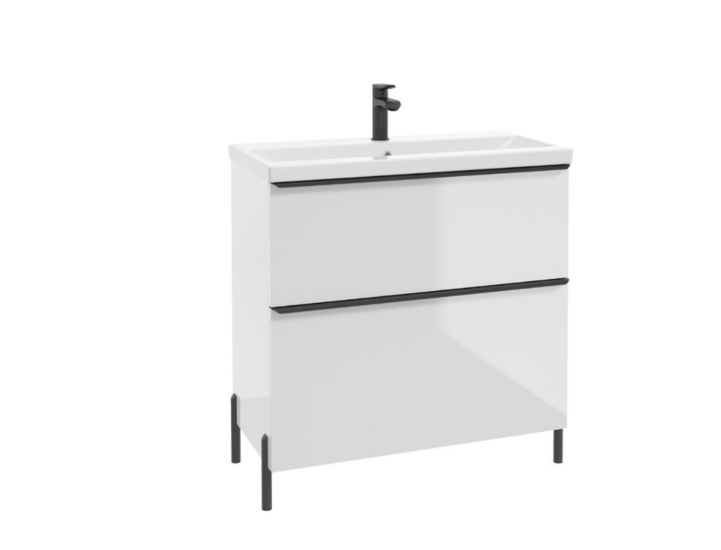 ArtDef Skrinka pod umývadlo NINO WHITE | D80