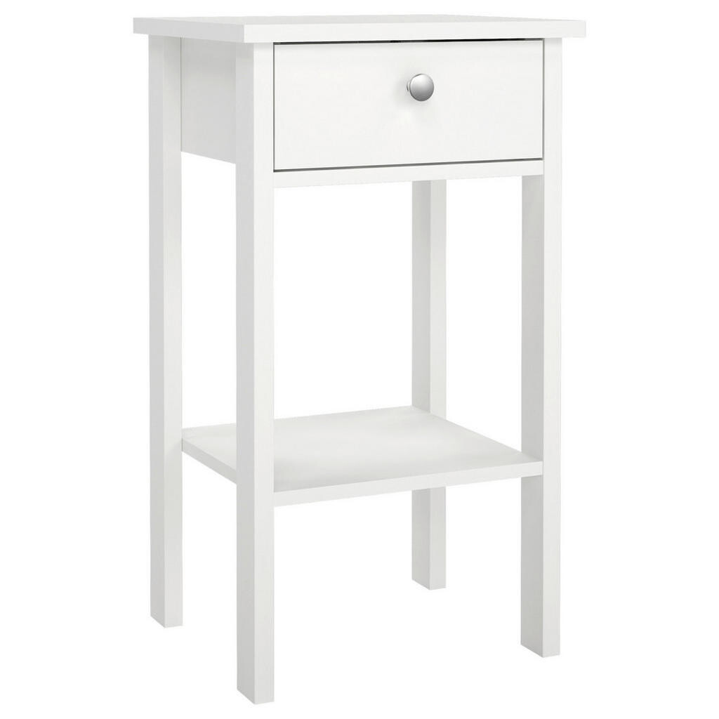 MID.YOU NOČNÝ STOLÍK, biela, 40/70,1/34,2 cm