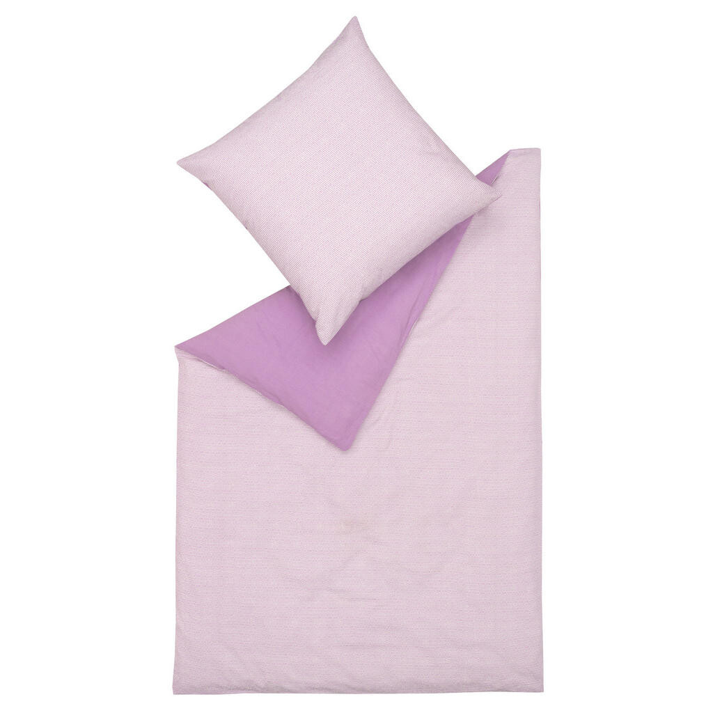 Esprit OBOJSTRANNÁ POSTEĽNÁ BIELIZEŇ, seersucker, lila, ružová, orgovánová, 135/200 cm