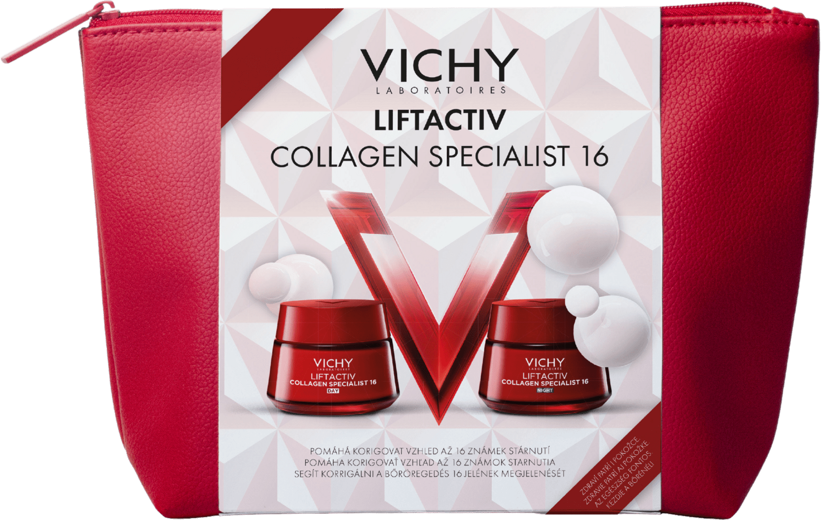 VICHY Liftactiv Collagen 16 Vianočný balíček proti vráskam a strate kolagénu v pleti
