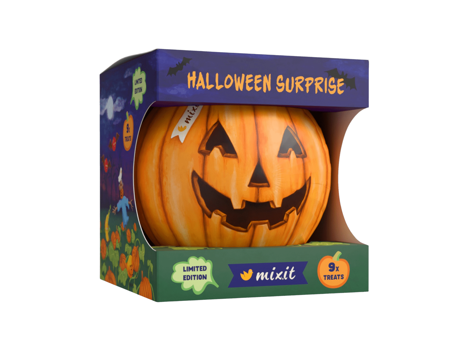 MIXIT Halloweenska tekvica plná dobrôt 333 g