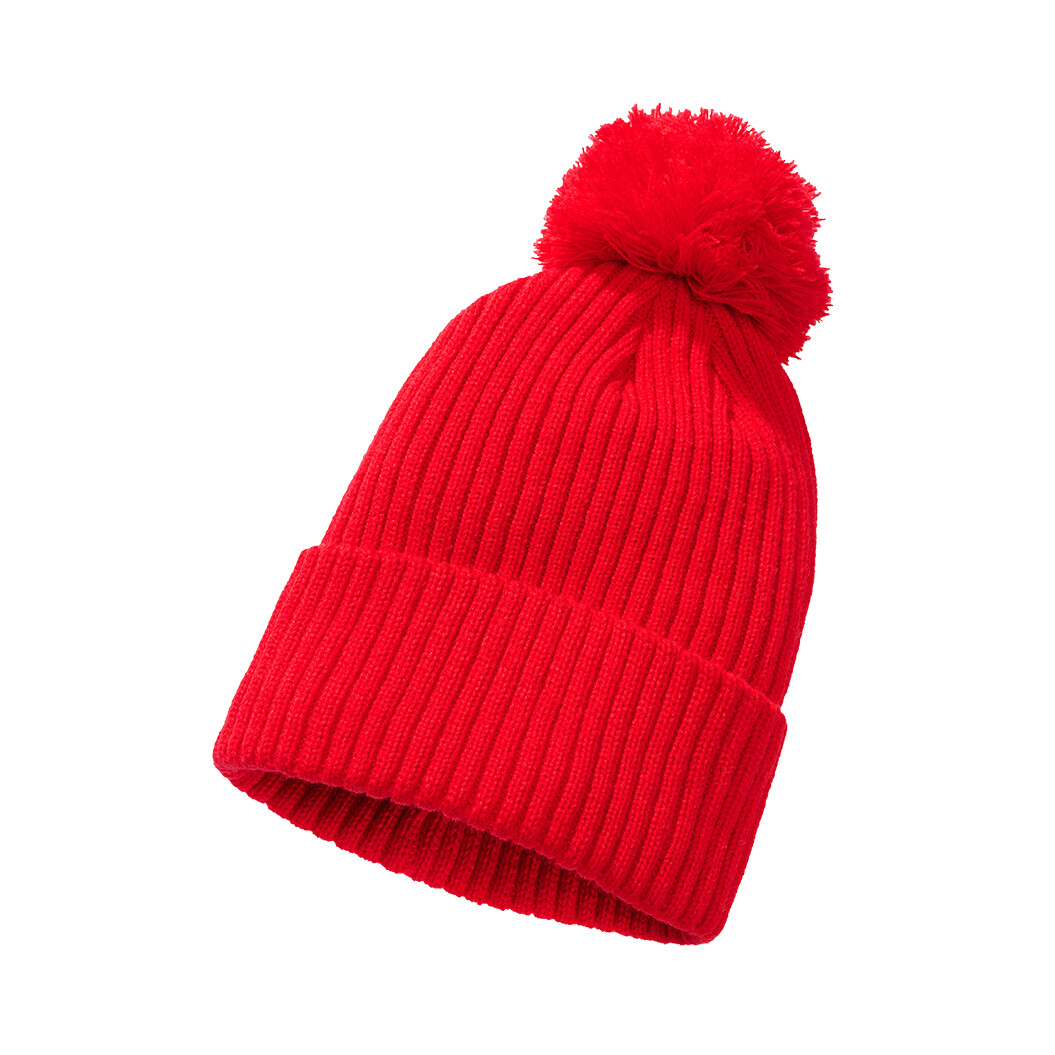 Čiapka zimná Brandit Bobble - červená