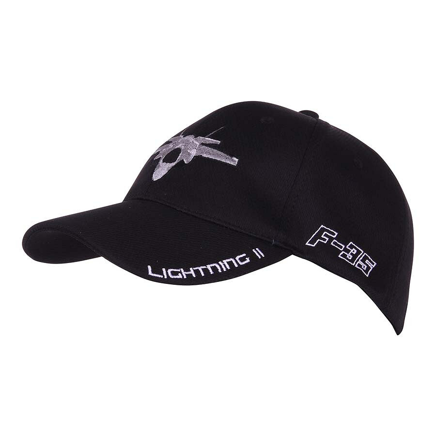 Čiapka Fostex Baseball US F-35 Lightning II - čierna