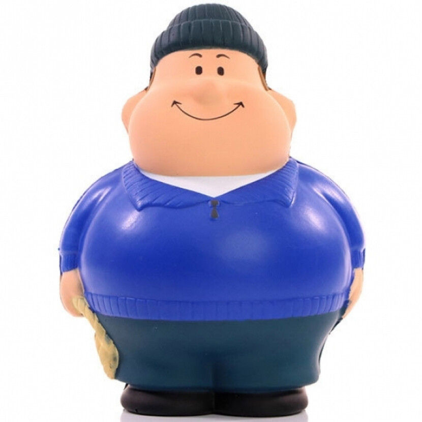 Antistresová loptička Squeezies Námorník - modrý