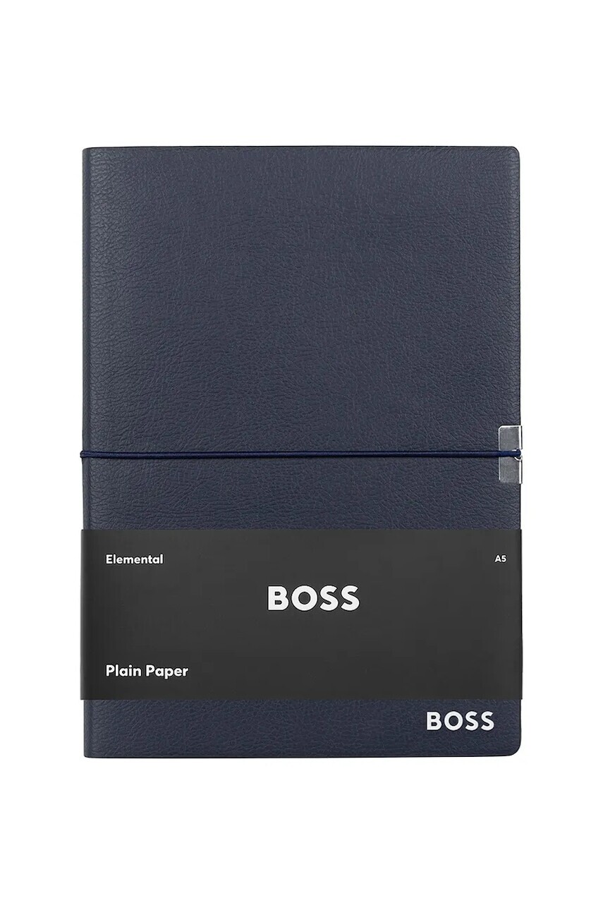Zápisník BOSS Elegance A5 tmavomodrá farba