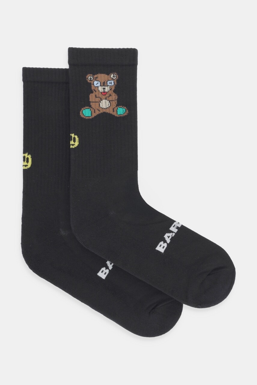 Ponožky Barrow čierna farba, F5BWUASO057