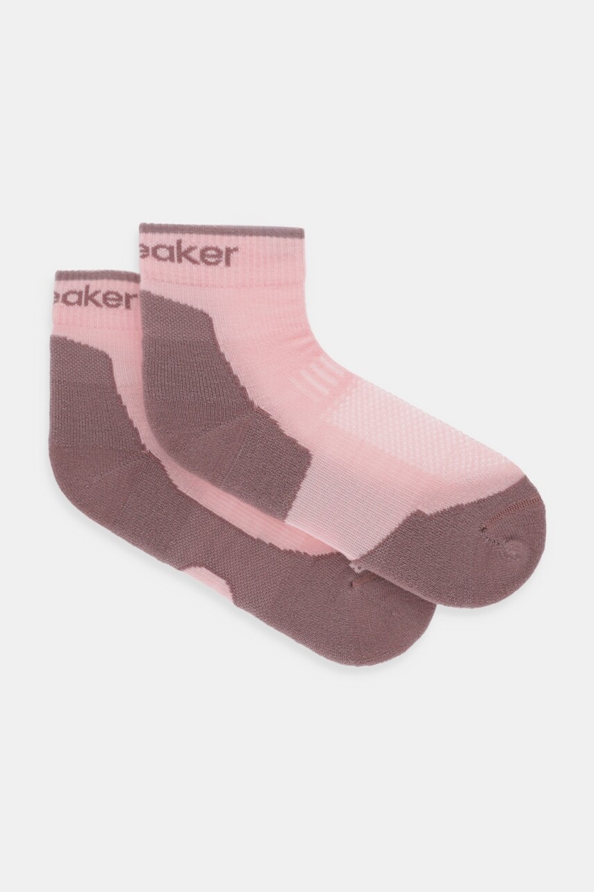 Vlnené ponožky Icebreaker Merino Hike+ Light ružová farba, IB0A578J0HS1