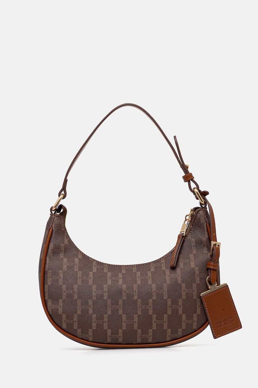 Kabelka Silvian Heach ABIS hnedá farba, RCA25014BO
