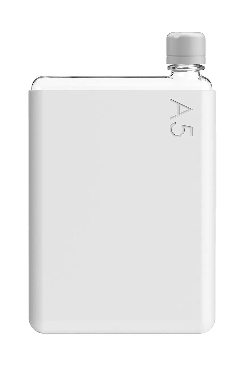 Fľaša na vodu Memobottle Original A5 750 ml šedá farba