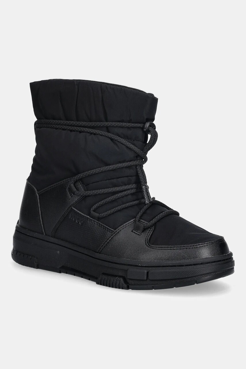 Snehule HUGO Yarrow čierna farba, 50552593