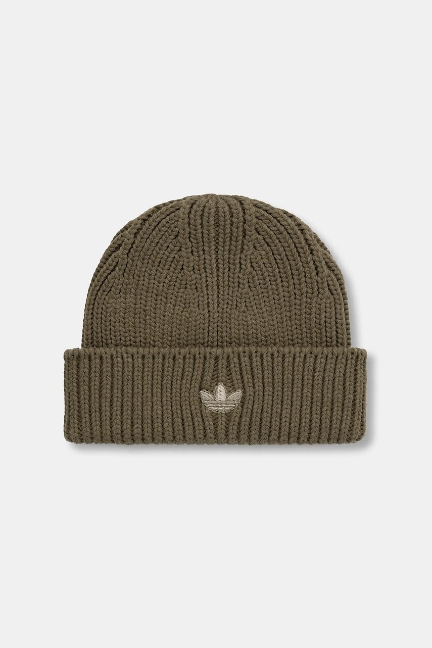 Čiapka adidas Originals Fisherman zelená farba, JY6284