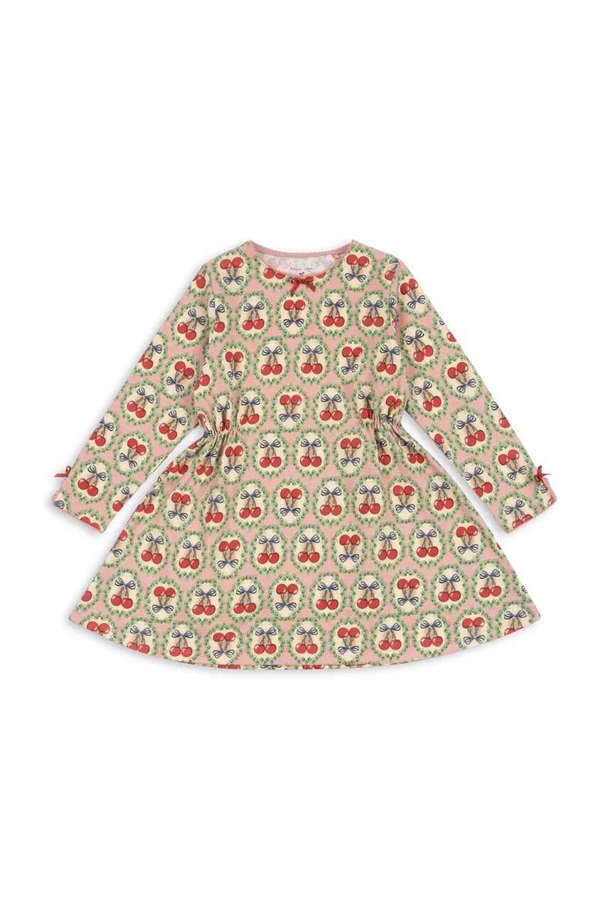 Bavlnené šaty Konges Sløjd DREY LS DRESS GOTS viac farieb, mini, áčkový strih, KS102033