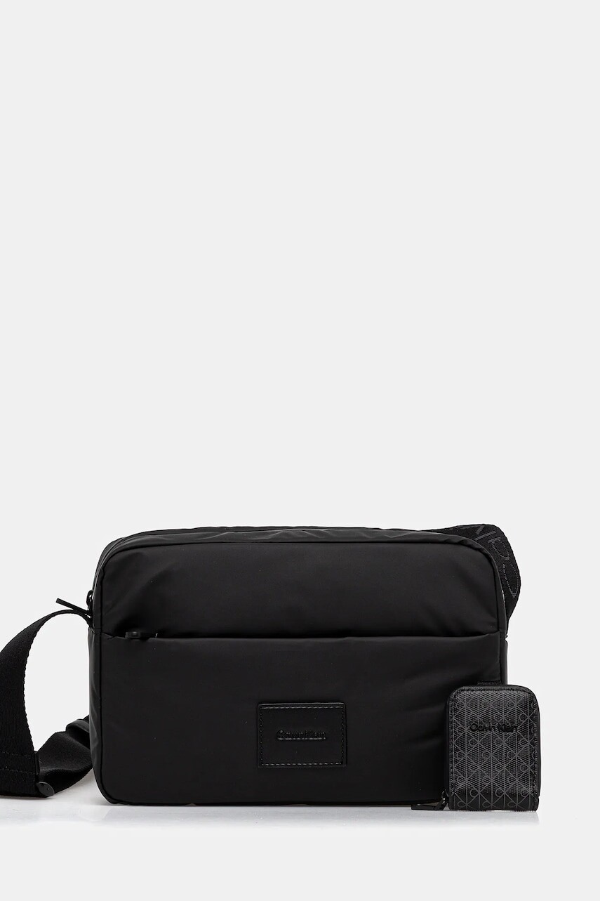 Malá taška Calvin Klein čierna farba, LV04D3199G