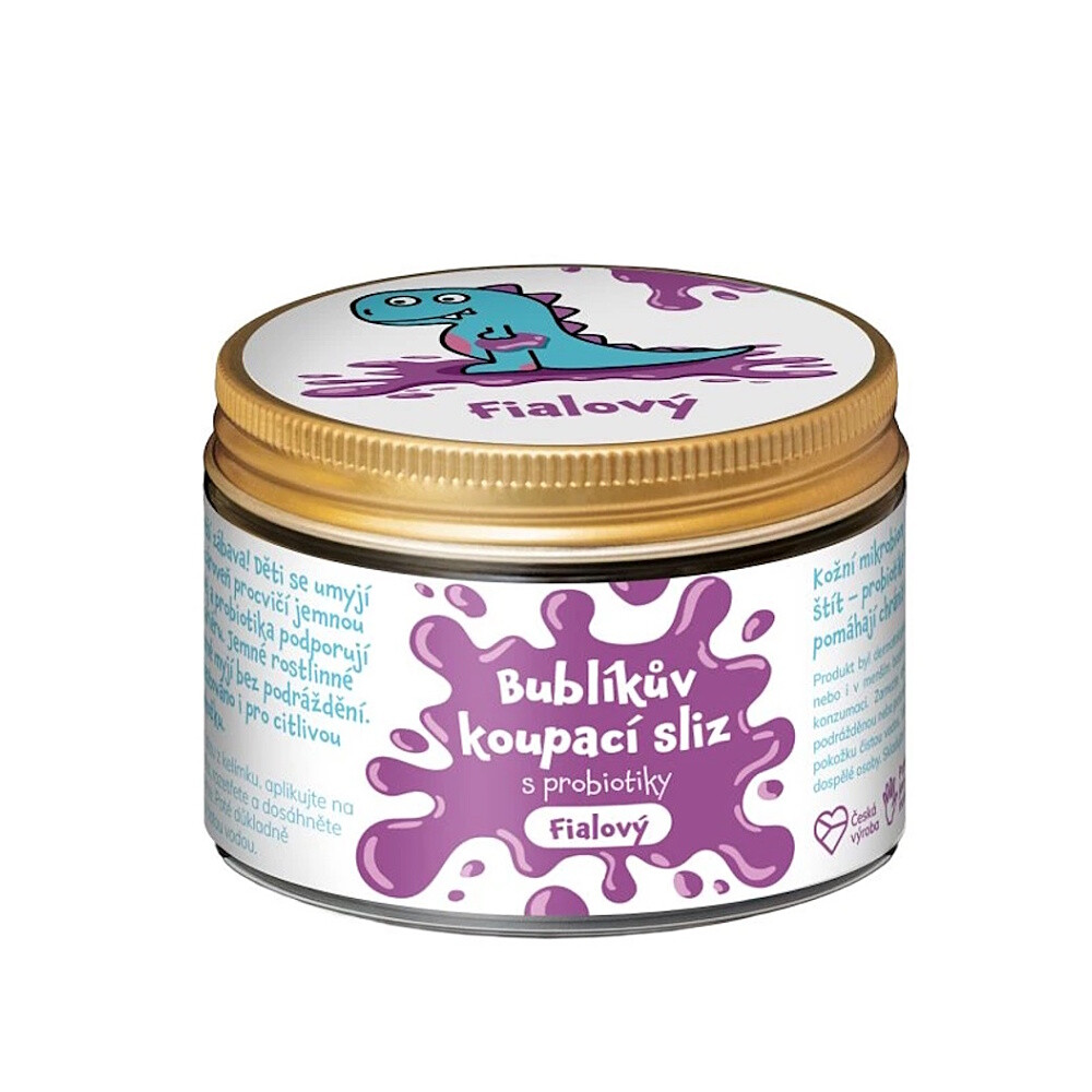 PURE HARMONY Bublíkov kúpací sliz s probiotikami fialový 100 g