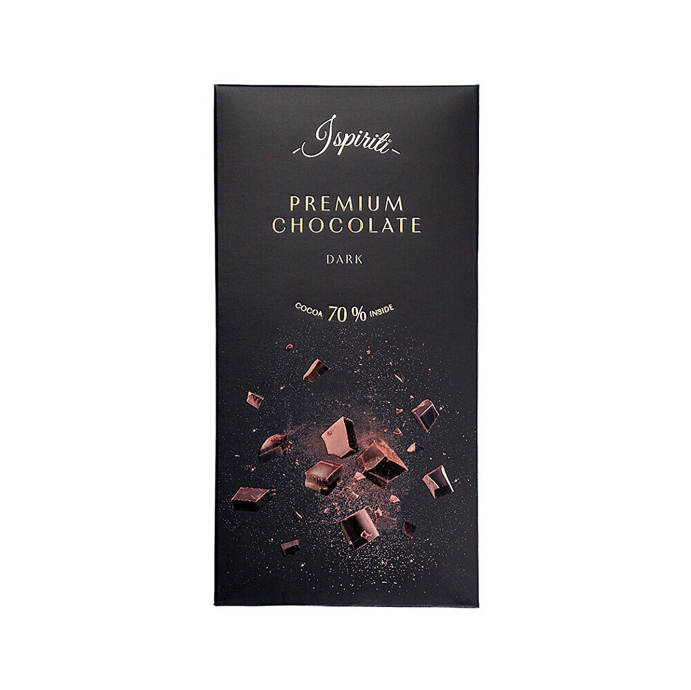 ISPIRITI Horká čokoláda 70% 80 g