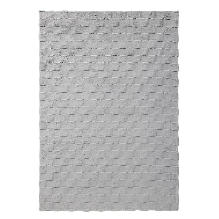 Koberec Rabbit Fur Square 1,6/2,3 sivý