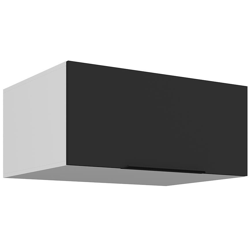 Kuchynská skrinka Aria-Bl/Wh Anti Fingerprint 80 Nagu-36 1f