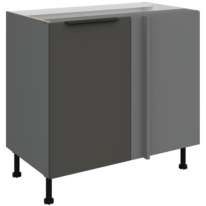 Kuchynská skrinka Aria-Gr/Ant Anti Fingerprint 105 Nd 1f Bb