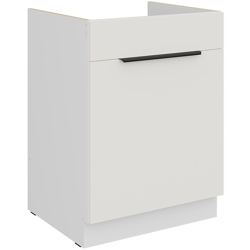 Kuchynská skrinka Aria-Wh/Wh Anti Fingerprint 60zl 1s Bb